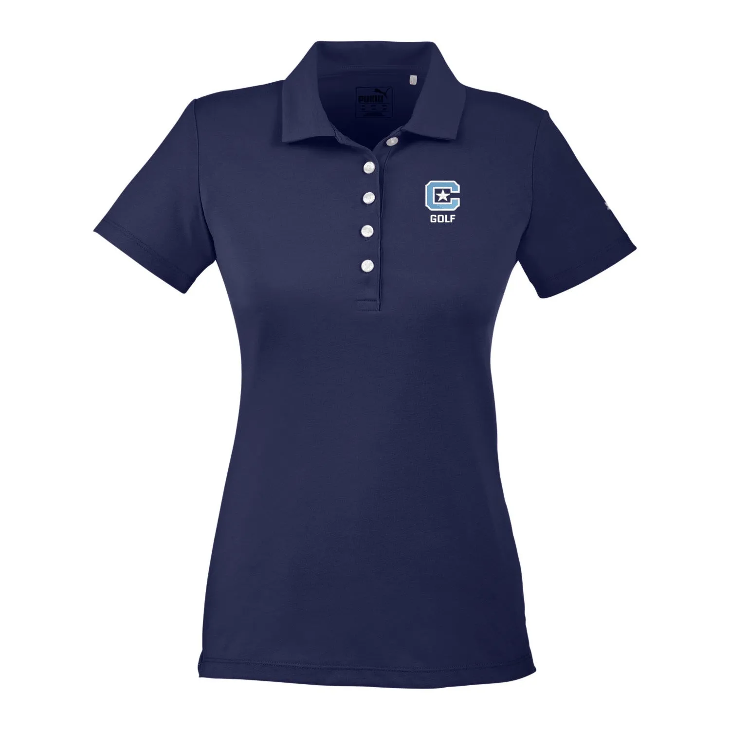 The Citadel, C Star,  Club Sport Golf, Puma Golf Ladies' Fusion Polo Shirt