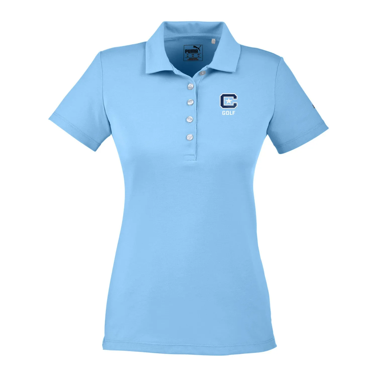 The Citadel, C Star,  Club Sport Golf, Puma Golf Ladies' Fusion Polo Shirt