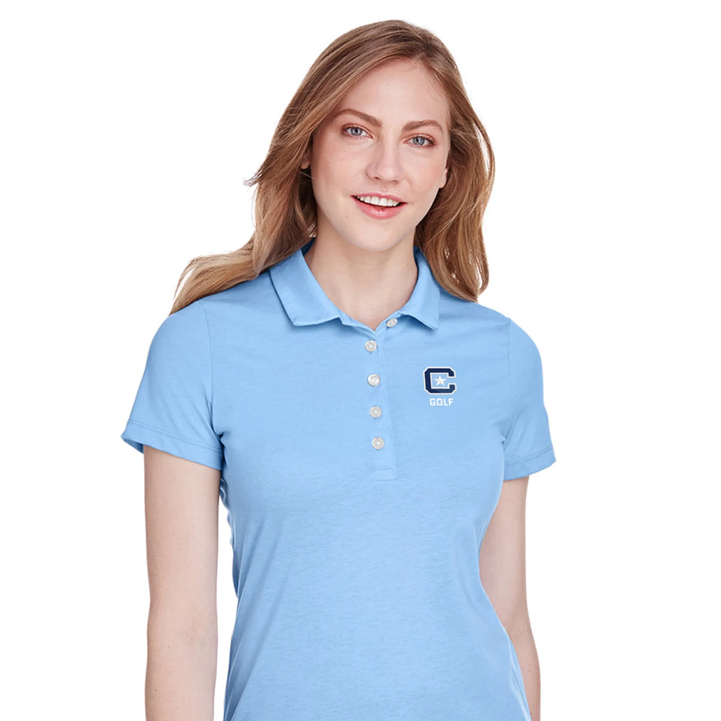 The Citadel, C Star,  Club Sport Golf, Puma Golf Ladies' Fusion Polo Shirt