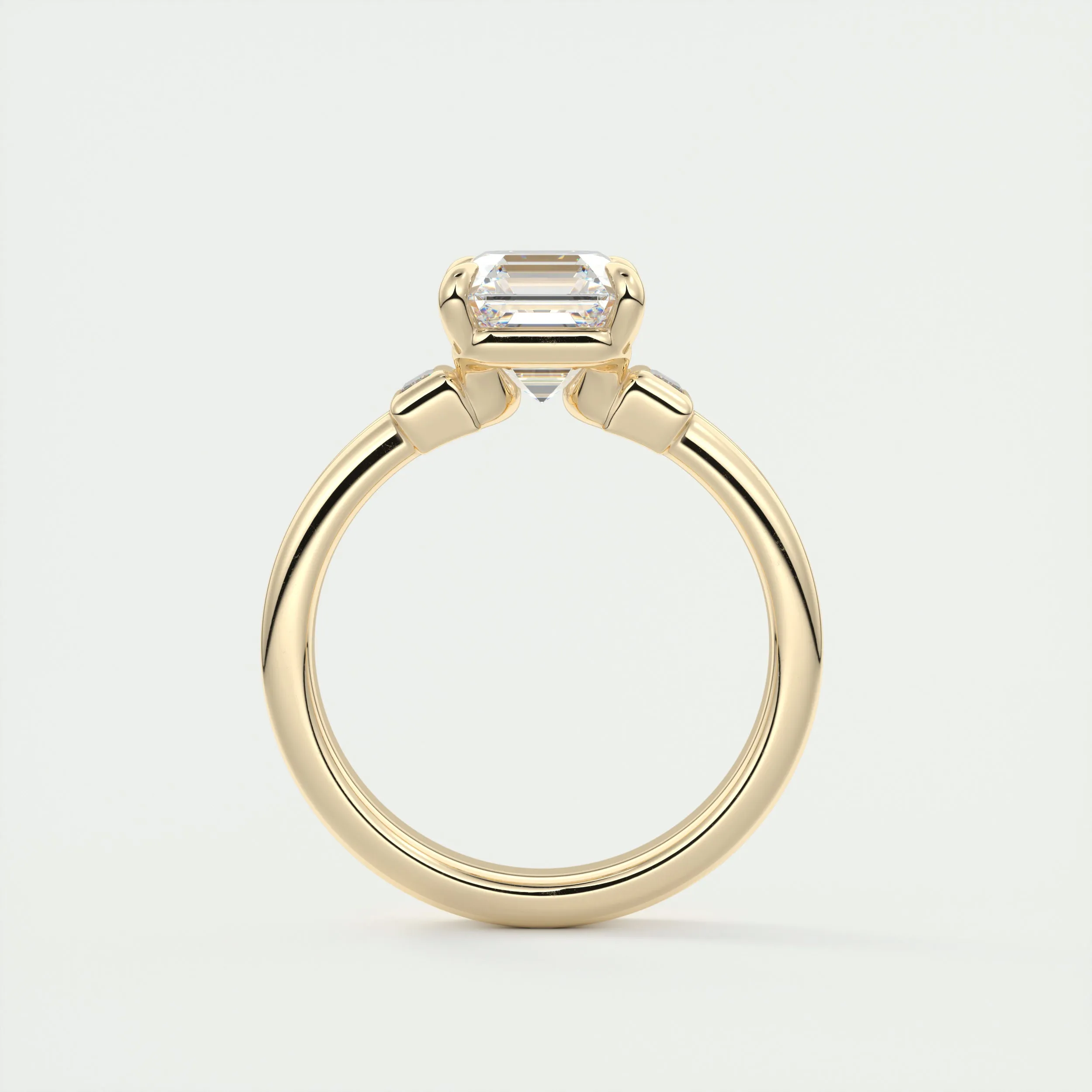 The Double Stack | Asscher & Baguettes