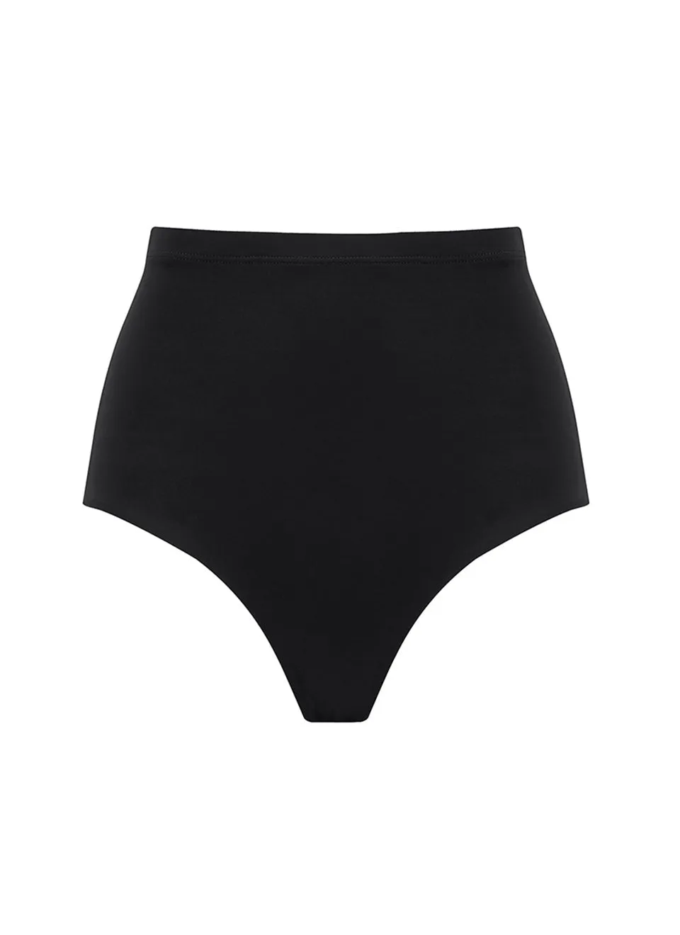 The Sculpting High Waist Brief (Regular) - True Black