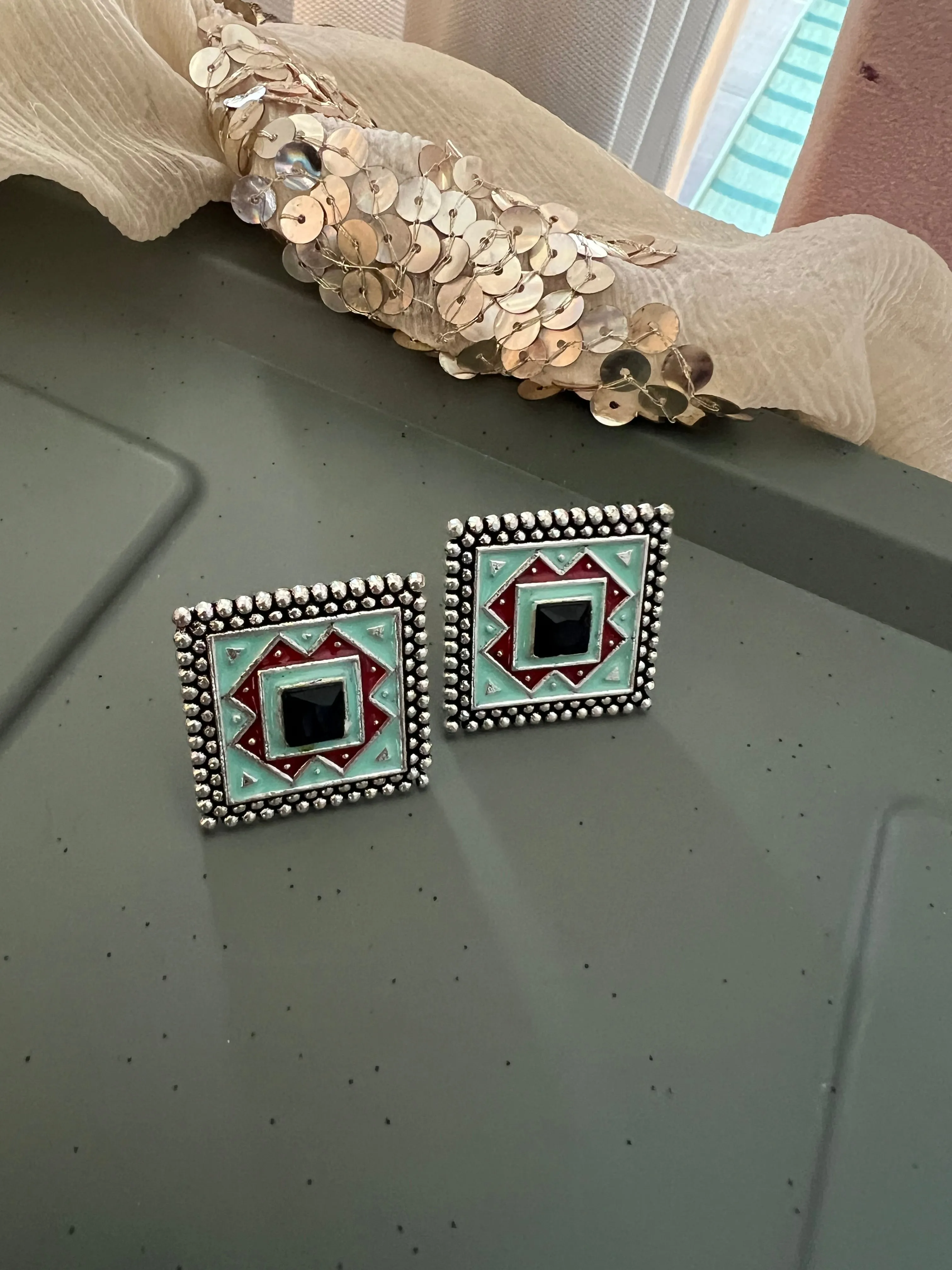 Timeless Vintage Stud Earrings | Bold Statement Jewelry