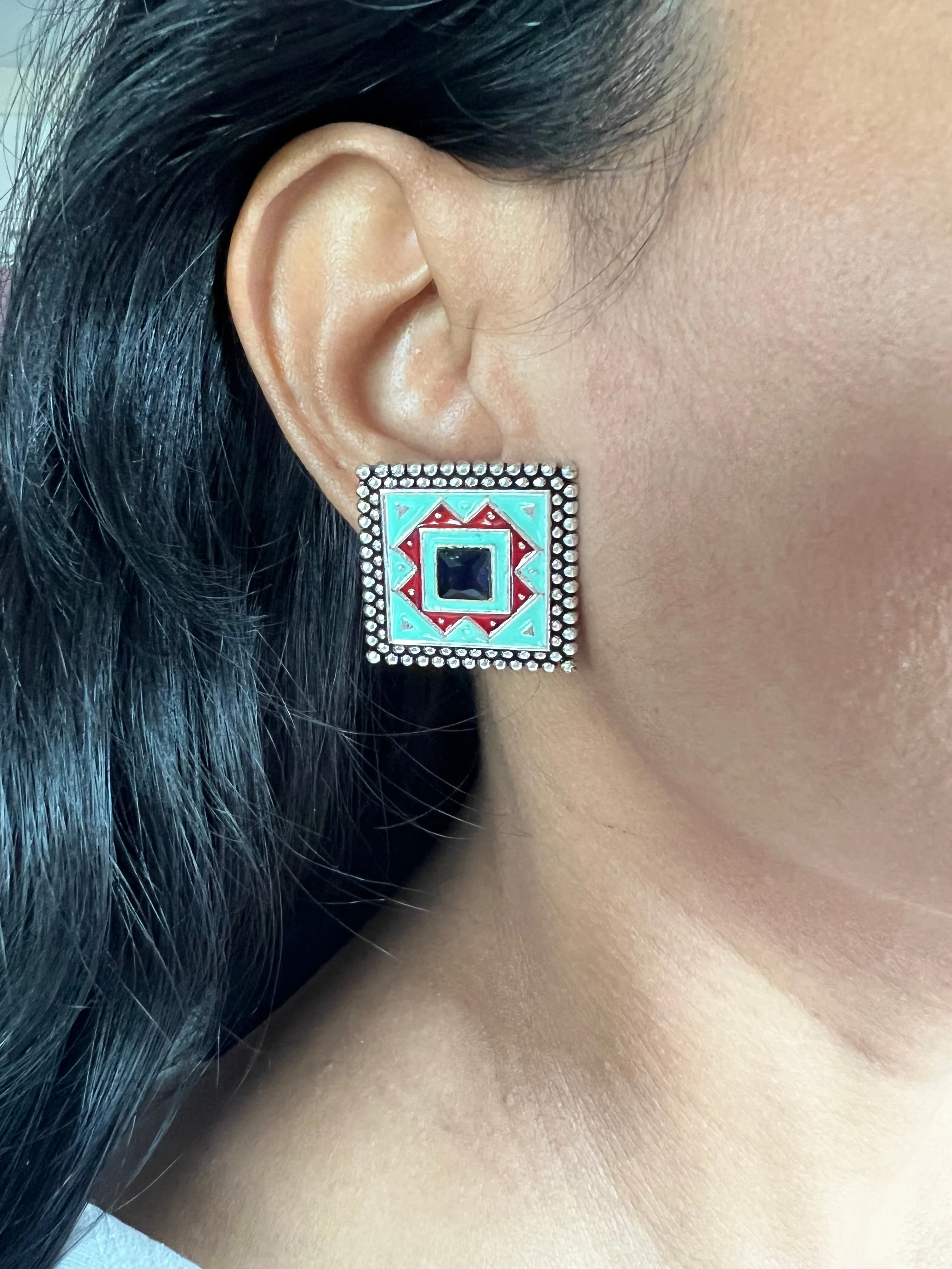 Timeless Vintage Stud Earrings | Bold Statement Jewelry