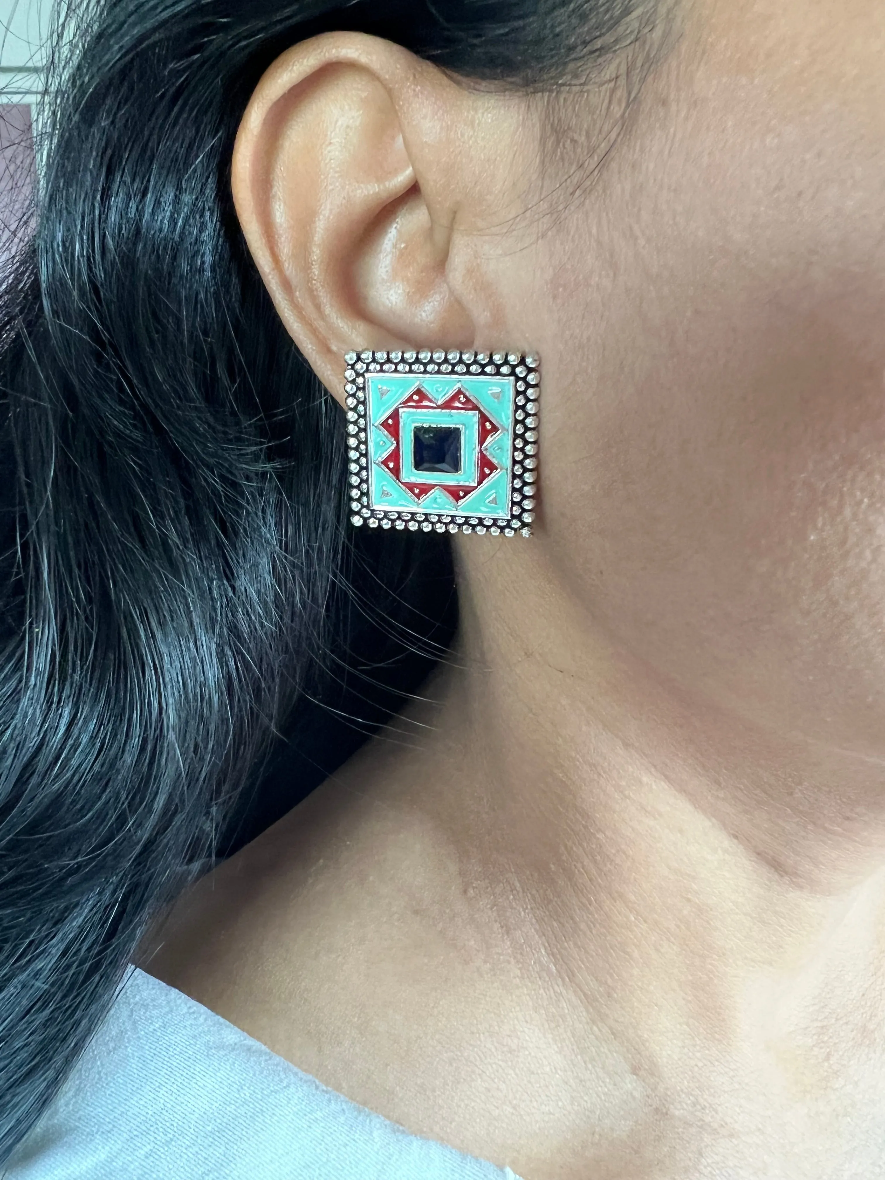 Timeless Vintage Stud Earrings | Bold Statement Jewelry