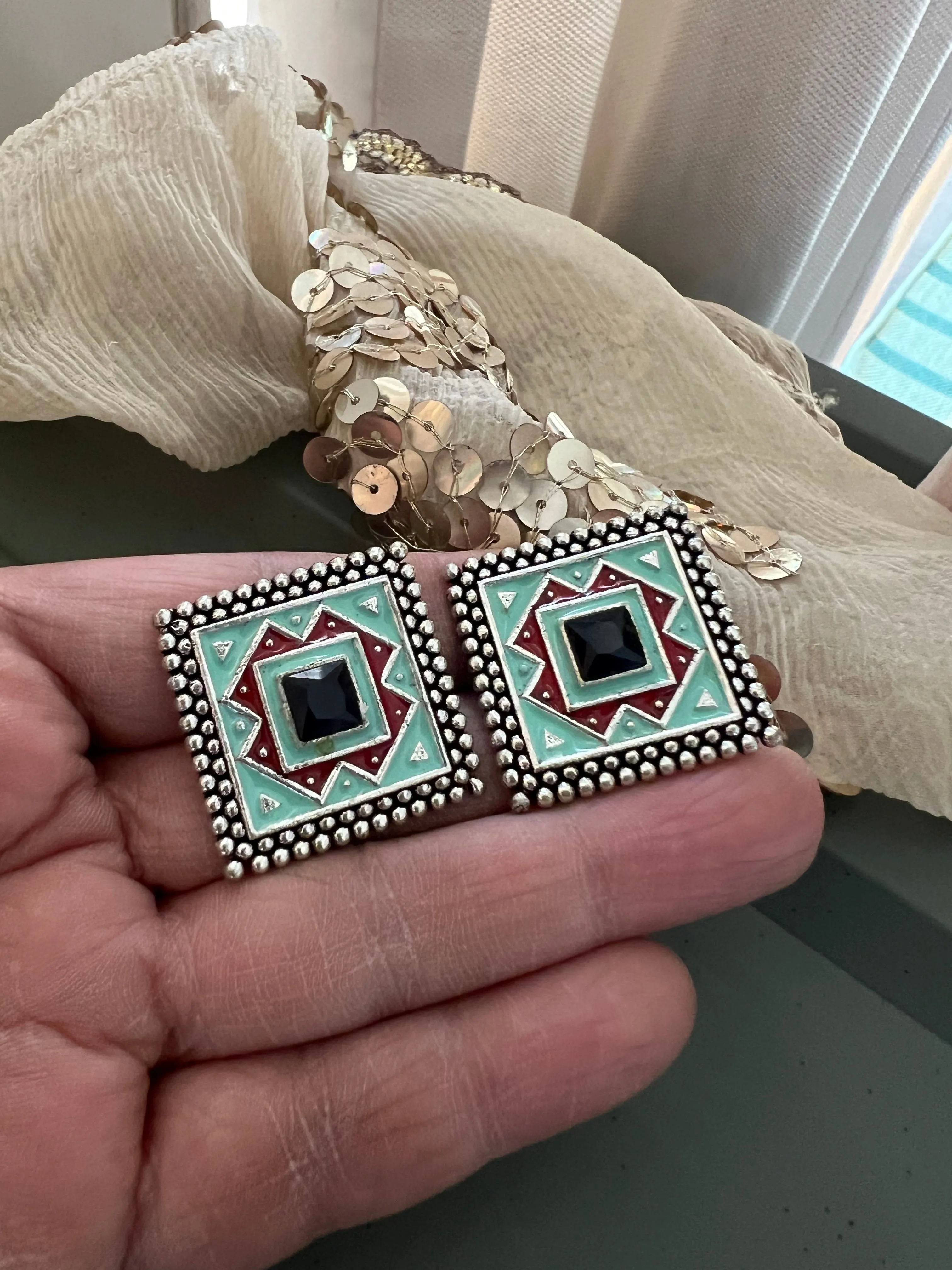 Timeless Vintage Stud Earrings | Bold Statement Jewelry