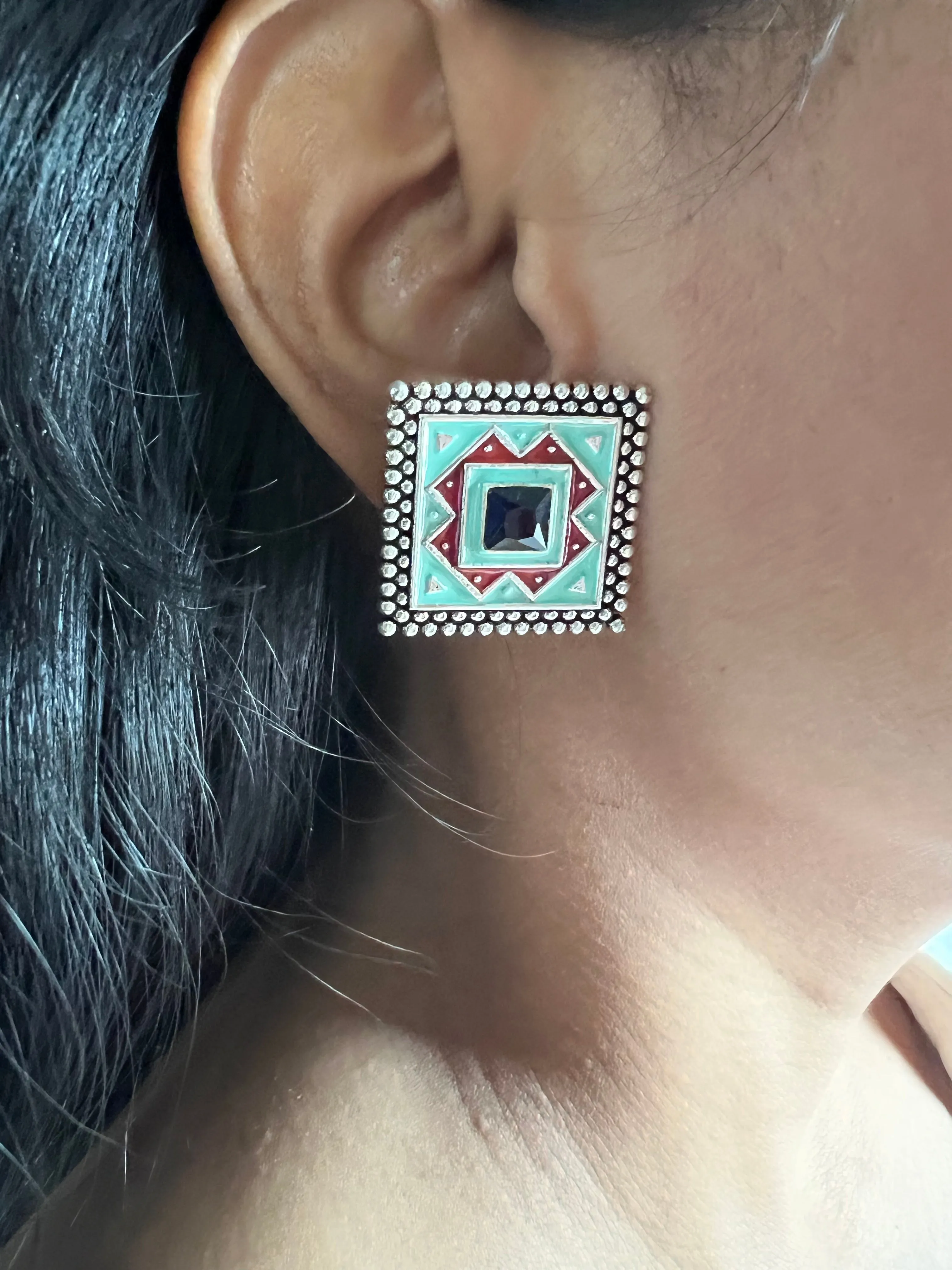 Timeless Vintage Stud Earrings | Bold Statement Jewelry