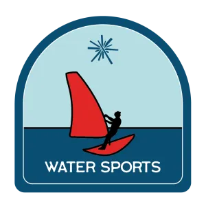 Torch Bearer in Water Sports