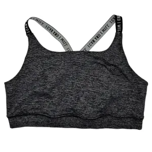 Torrid Plus Size Women’s Space Dye “I Can and I Will” Active Sports Bra Size 1X