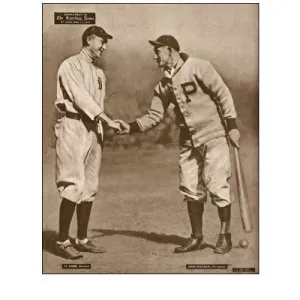 Ty Cobb And Honus Wagner, 1880