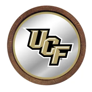 UCF Knights: Mirrored Barrel Top Mirrored Wall Sign