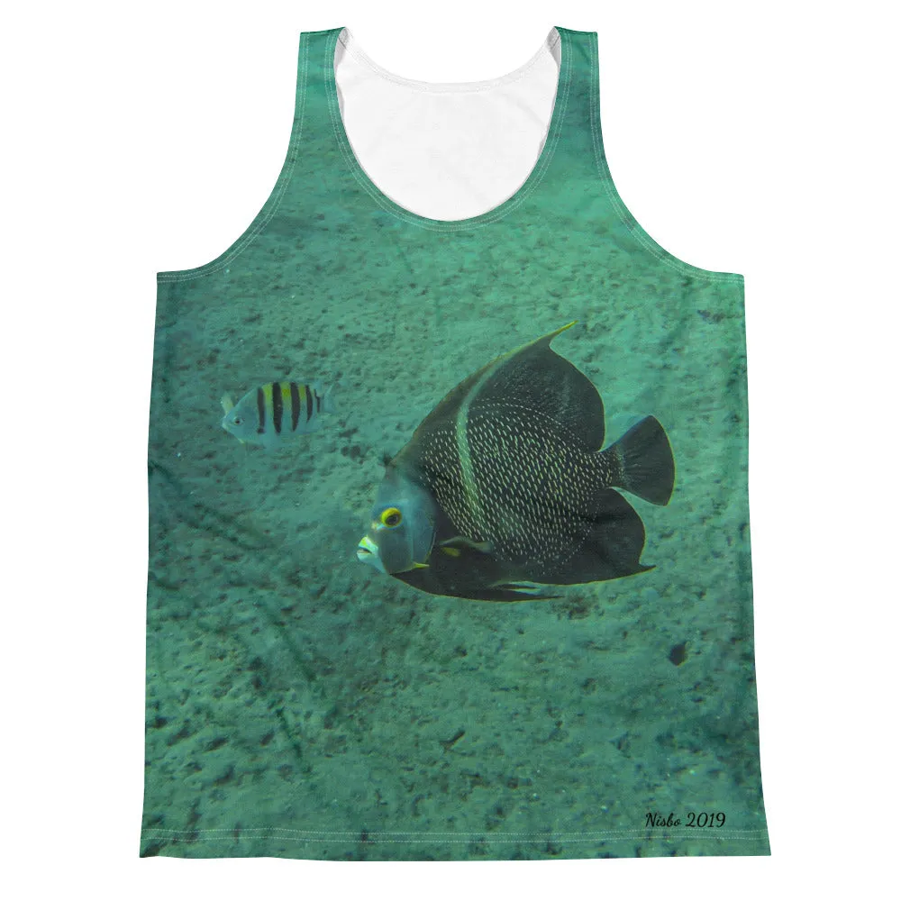 Unisex Tank Top (2-sided) - Reef Fish Collection - Angel