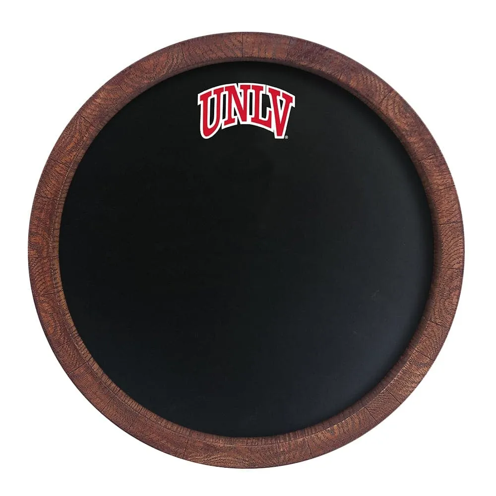 UNLV Rebels: "Faux" Barrel Top Chalkboard