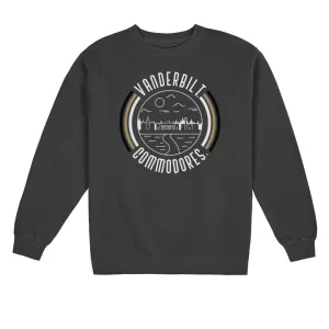 USCAPE Vanderbilt University '90s Flyer Fleece Crewneck, Black