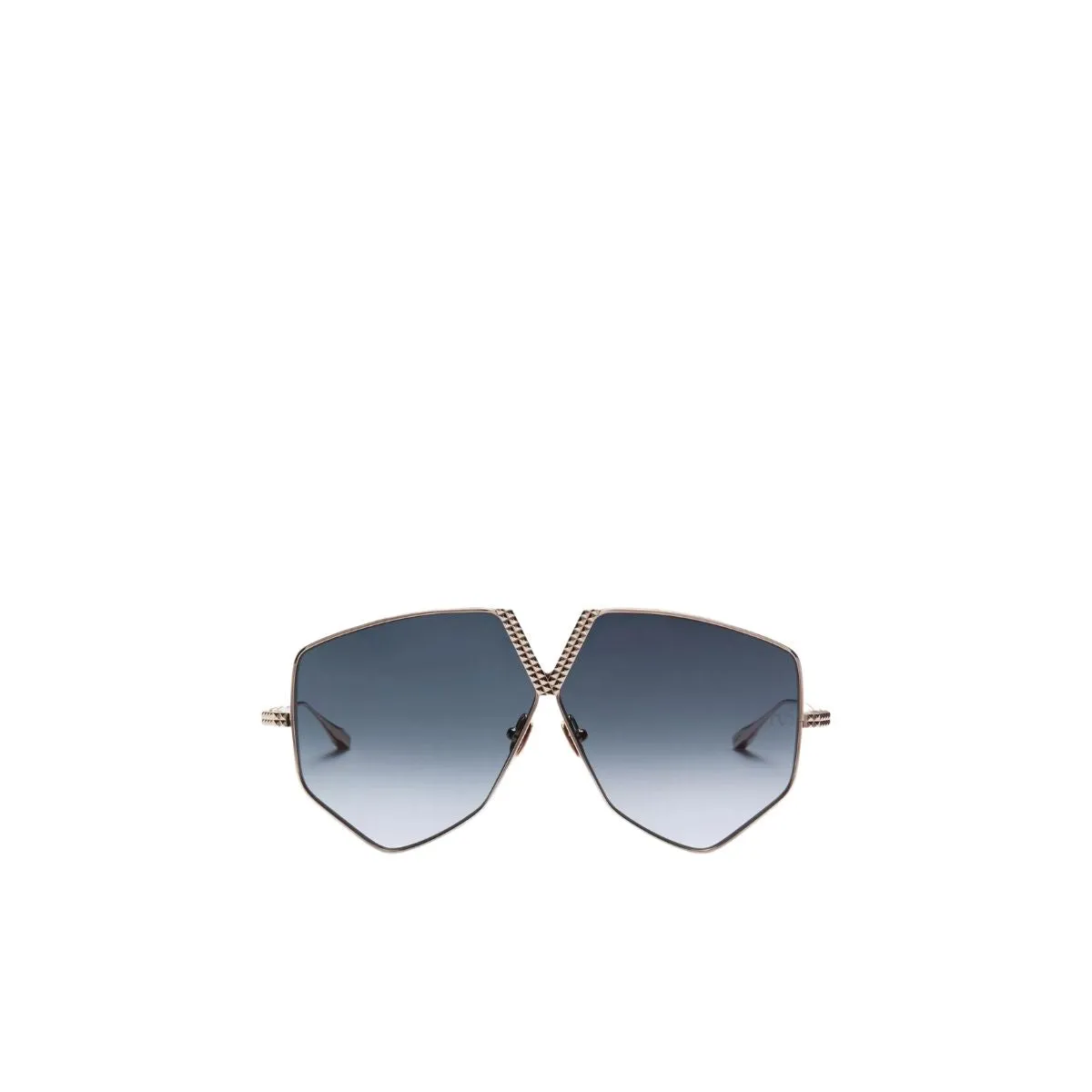 Valentino Sunglasses V-Hexagon in Gradient Grey