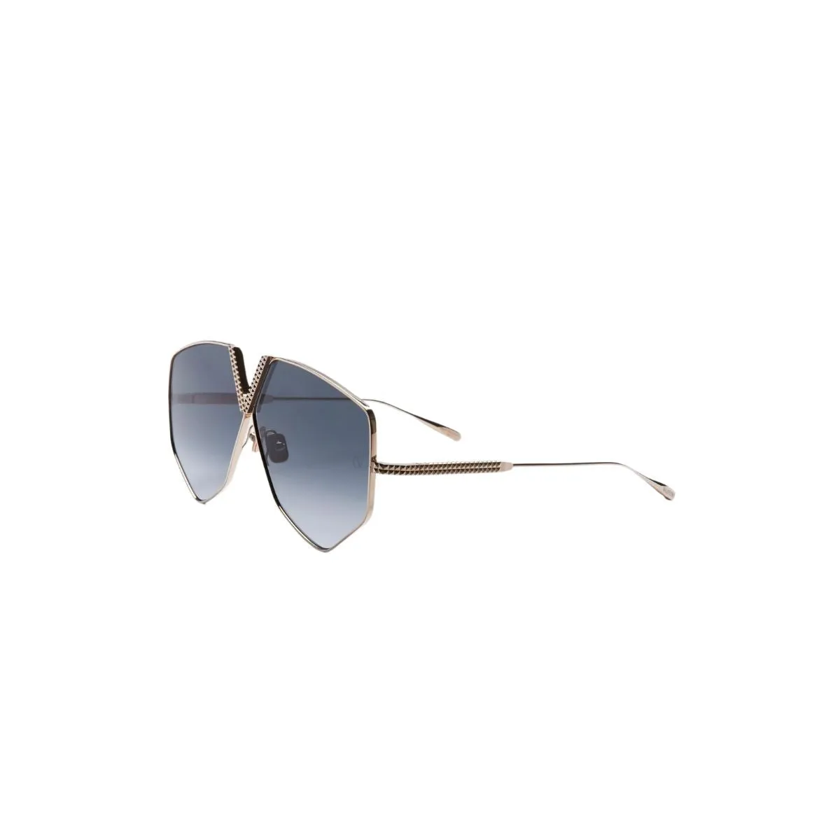 Valentino Sunglasses V-Hexagon in Gradient Grey