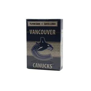 Vancouver Canucks Sports Vault NHL Playing Cards