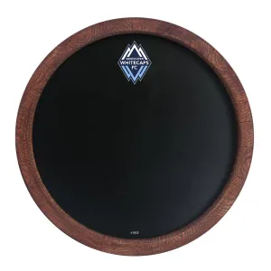 Vancouver Whitecaps FC: Chalkboard "Faux" Barrel Top Sign