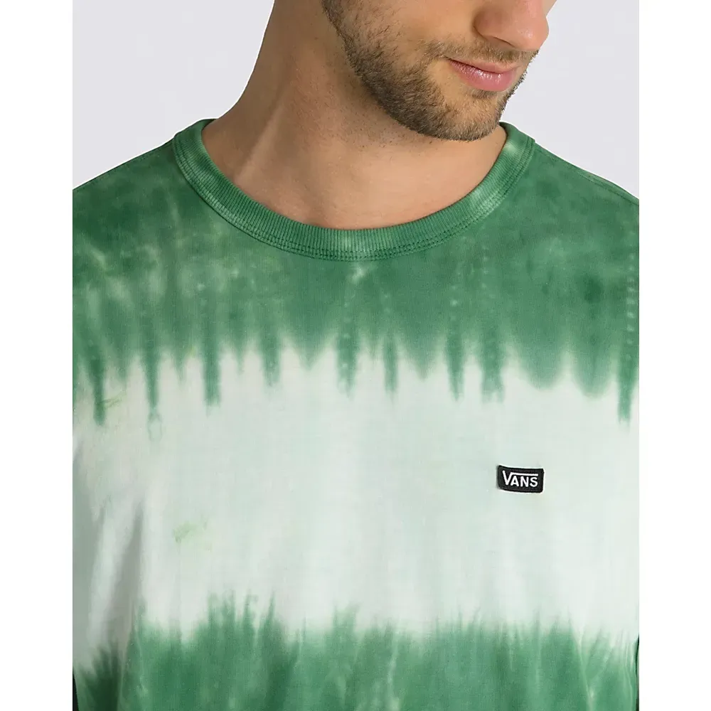 Vans Mens Off The Wall Stripe Tie Dye Short Sleeve Tee