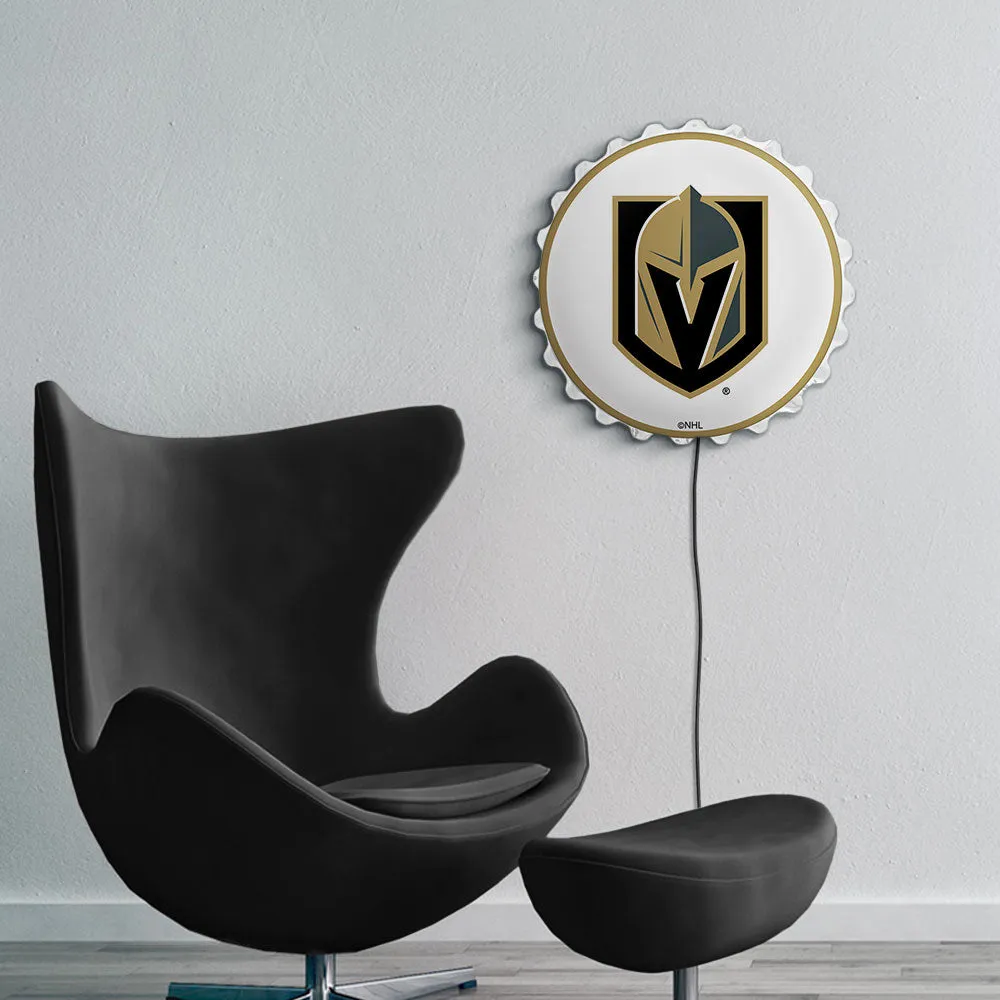 Vegas Golden Knights: Bottle Cap Wall Light