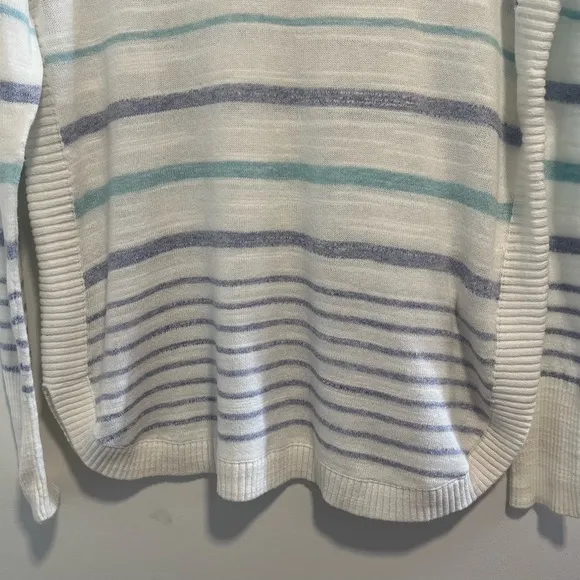 VINEYARD VINES  Stripe Relaxed Cotton Sweater