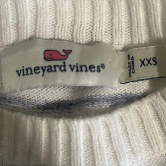 VINEYARD VINES  Stripe Relaxed Cotton Sweater