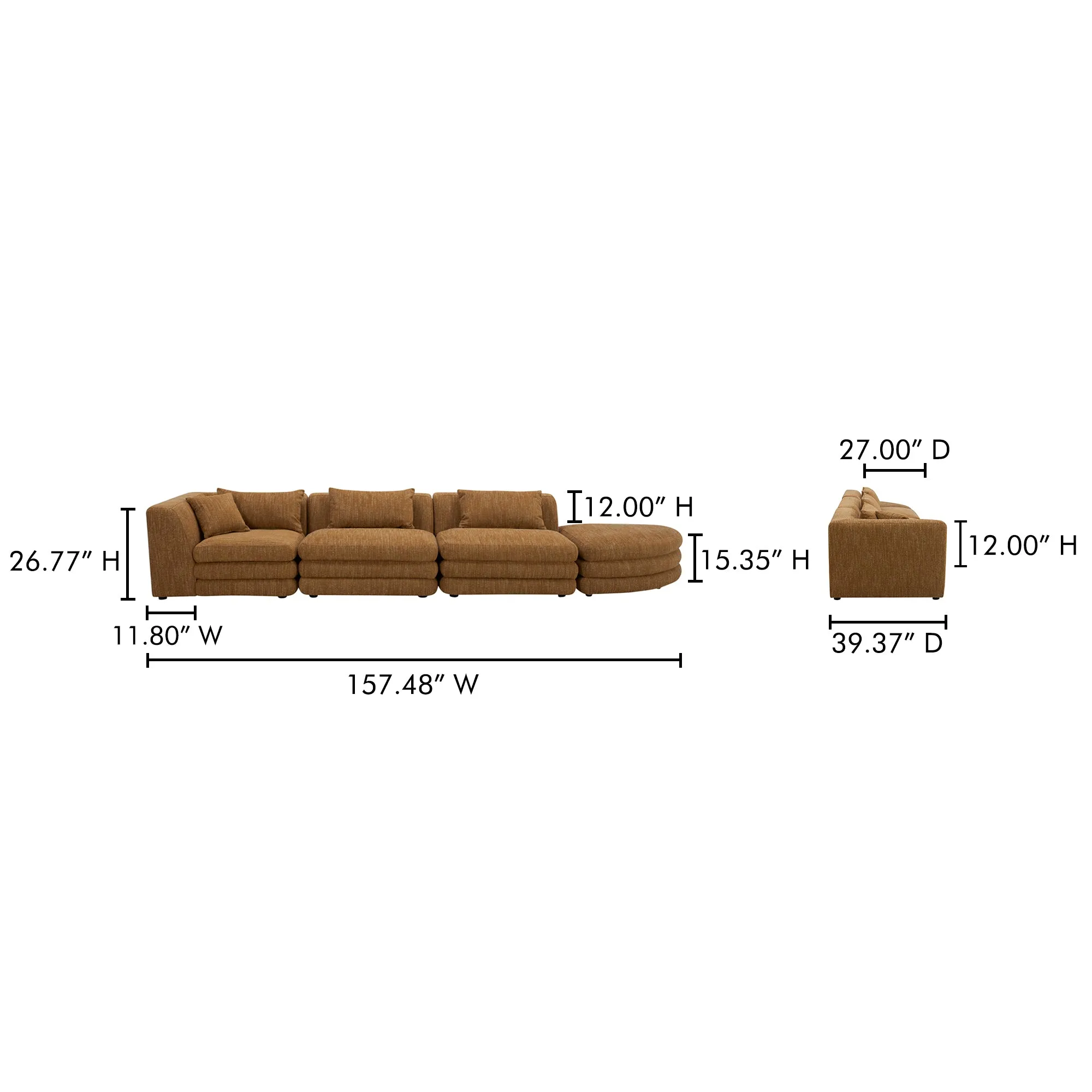Vintage-Inspired Layered Lounge System