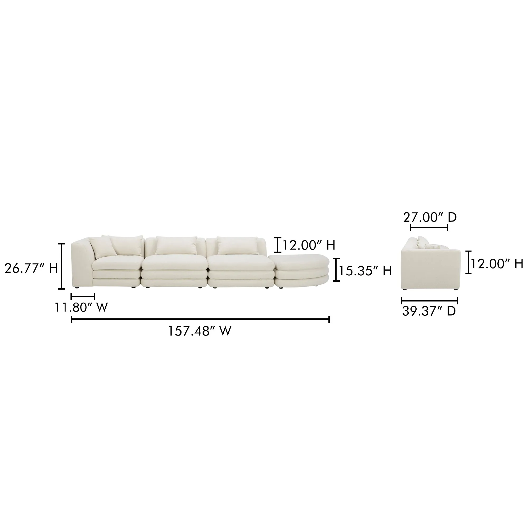 Vintage-Inspired Layered Lounge System