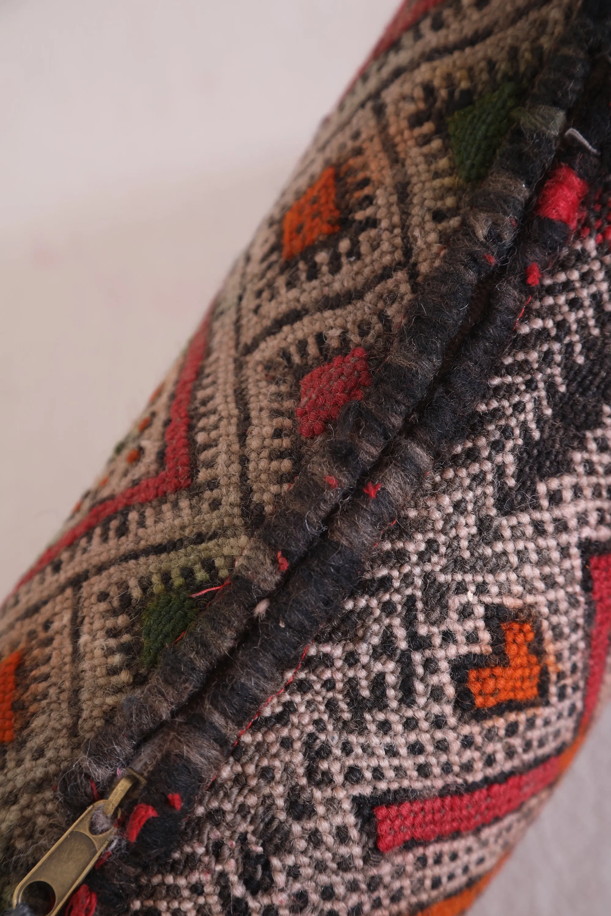 Vintage Moroccan Pillow Cover 10.6 INCHES X 18.8 INCHES