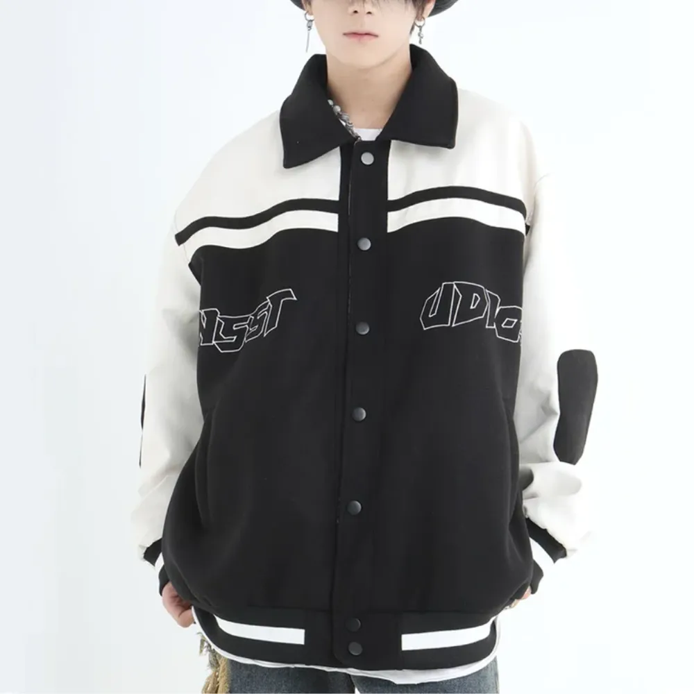 “Vintage Patchwork Lapels” Jacket