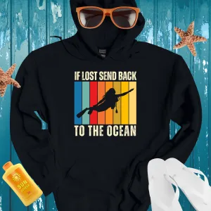 Vintage Scuba Diving Hoodie Dive Explore Adventure