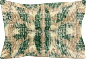 Vintage Turkish Mid-Century-Modern Pillow - 16" x 23"