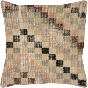 Vintage Turkish Mid-Century-Modern Pillow - 23" x 23"
