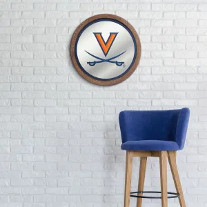 Virginia Cavaliers: Mirrored Barrel Top Mirrored Wall Sign