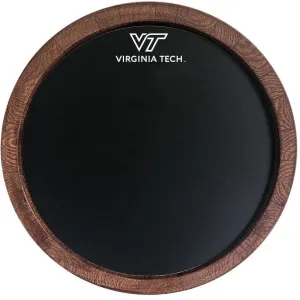 Virginia Tech Hokies: Chalkboard "Faux" Barrel Top Sign