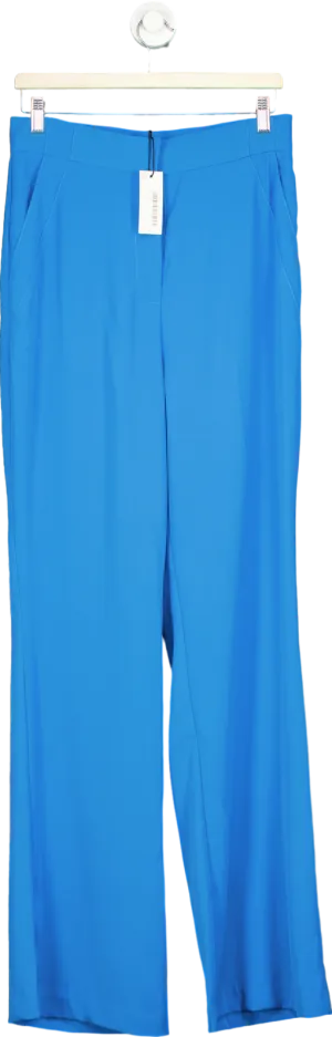 Wallis Cobalt Premium Pinktuck Detail Kickflare Trouser UK 12