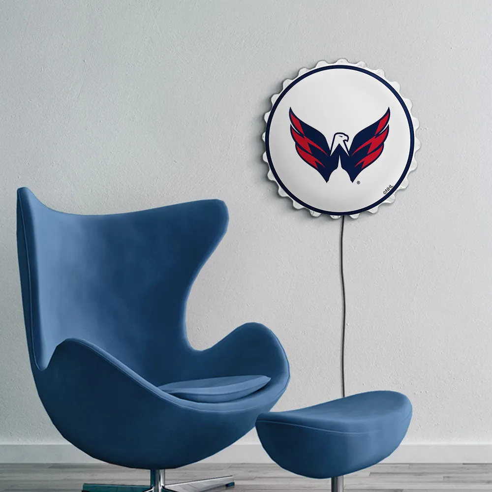 Washington Capitals: Bottle Cap Wall Light