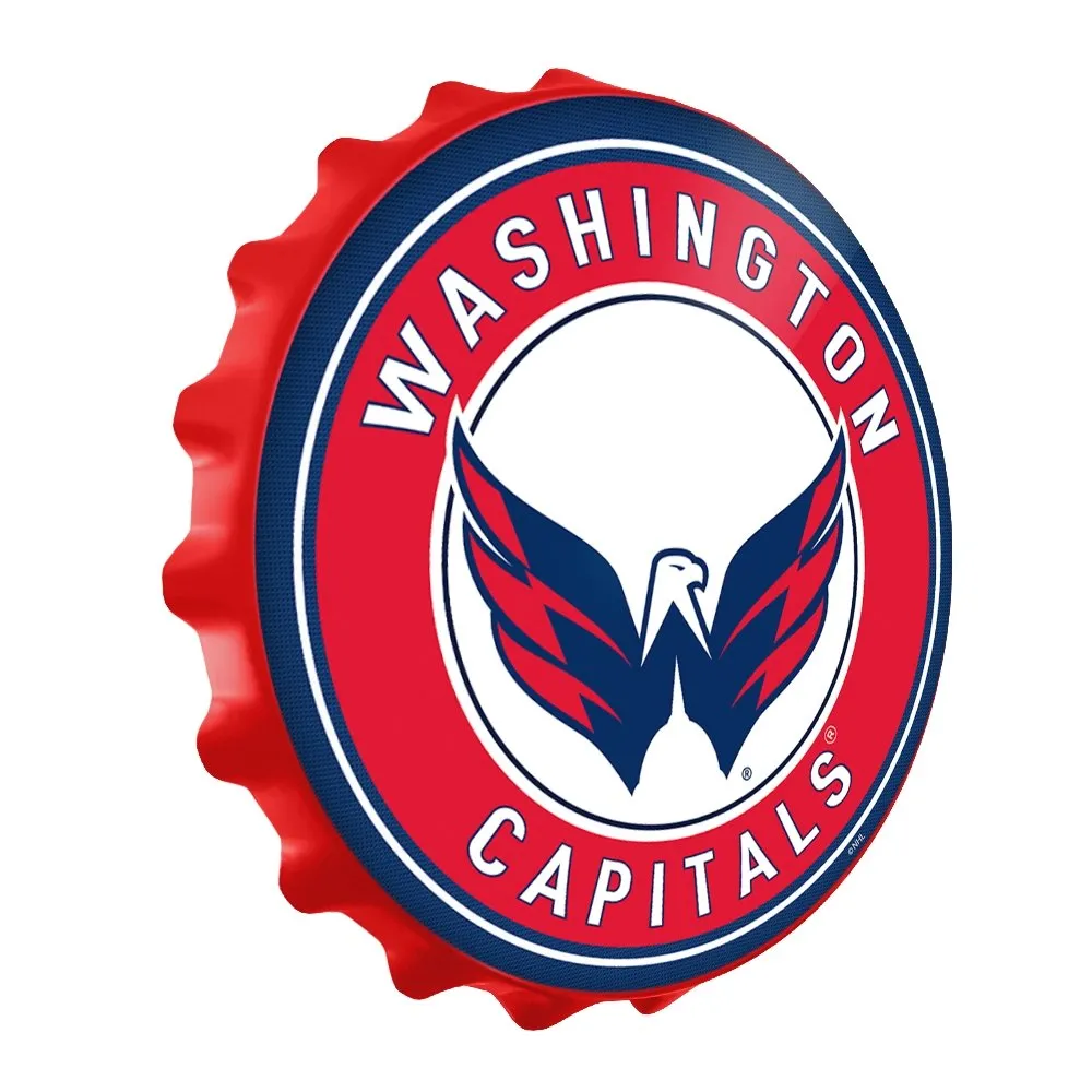 Washington Capitals: Bottle Cap Wall Sign