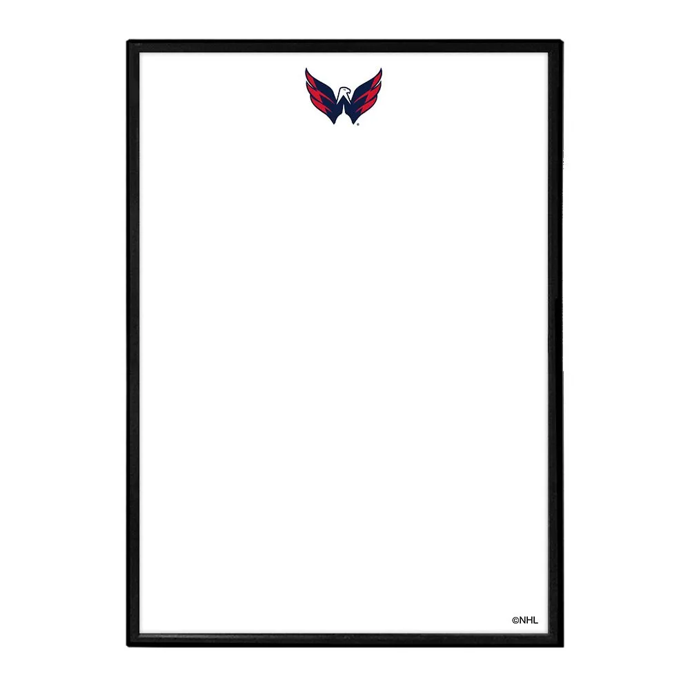 Washington Capitals: Framed Dry Erase Board