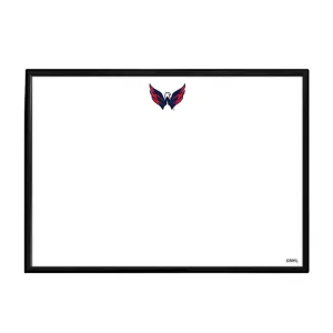 Washington Capitals: Framed Dry Erase Board