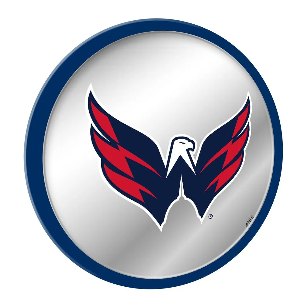 Washington Capitals: Modern Disc Mirrored Wall Sign