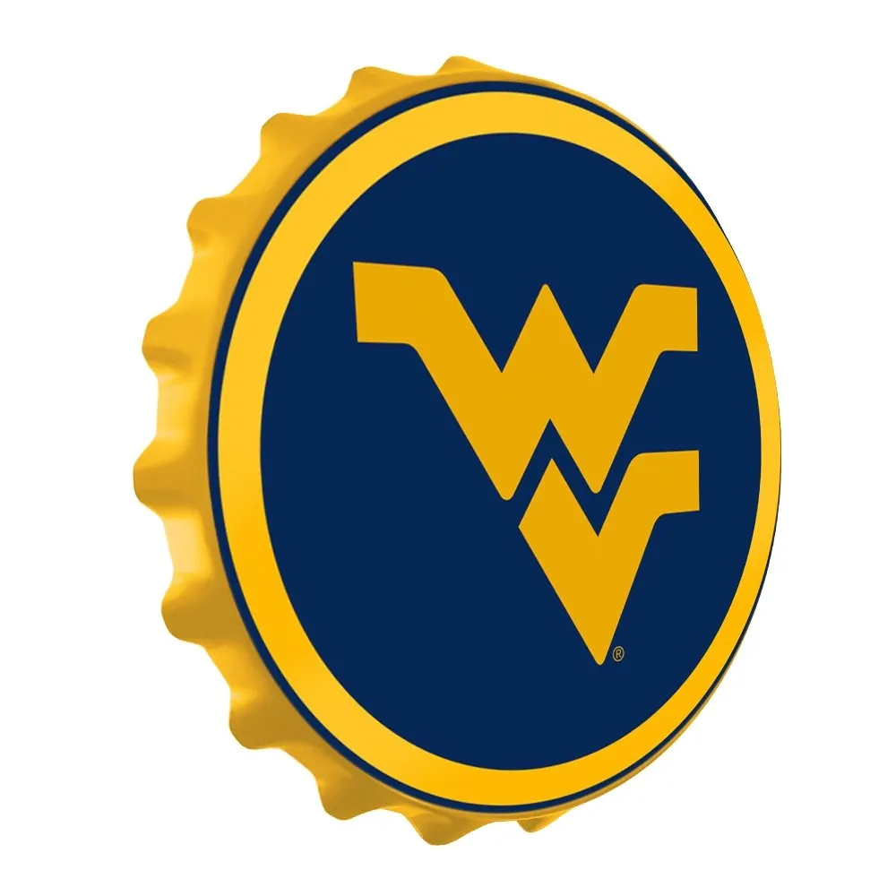 West Virginia Mountaineers: Bottle Cap Wall Sign