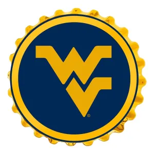 West Virginia Mountaineers: Bottle Cap Wall Sign