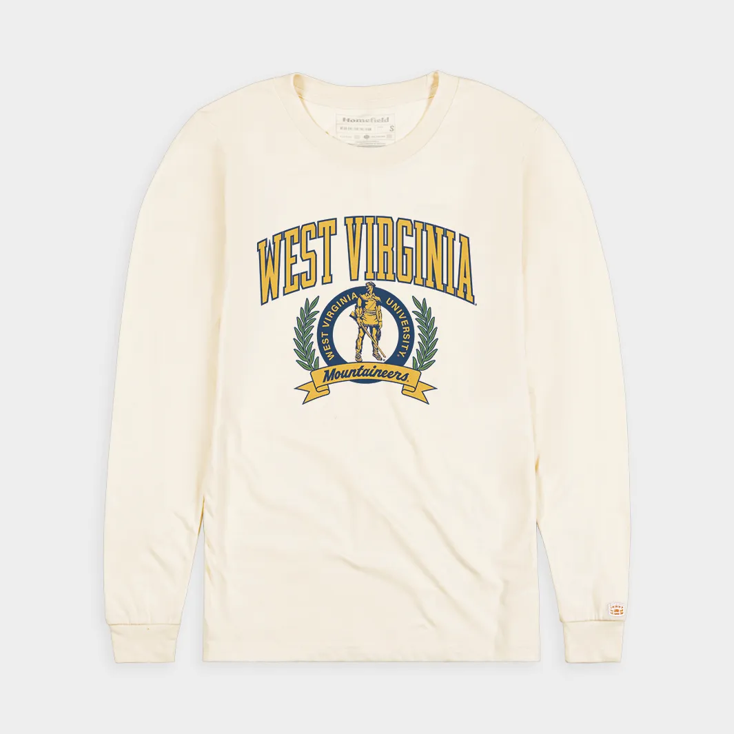 West Virginia Mountaineers Crest Long Sleeve