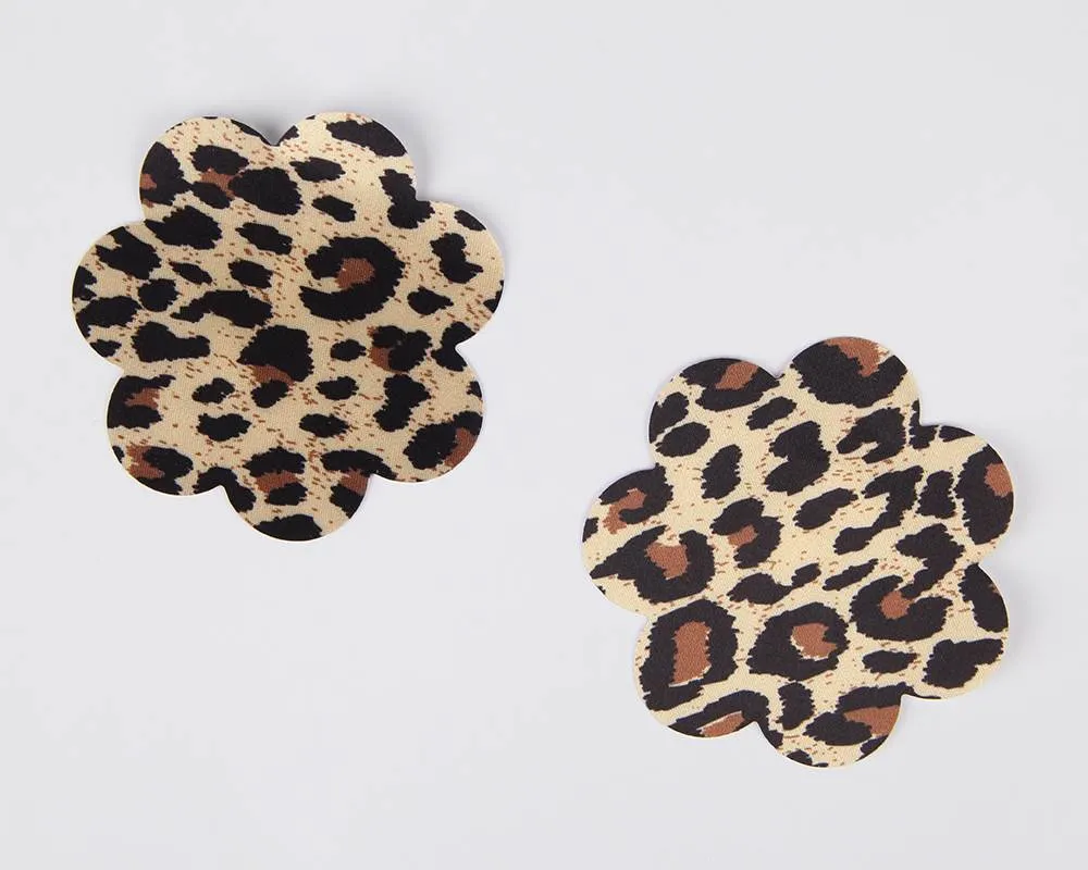 Wholesale Flower Leopard Nipple Cover