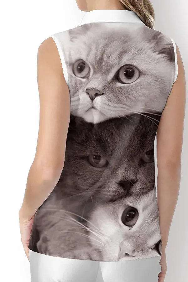 Wildlife Party-Polo Top UPF50 