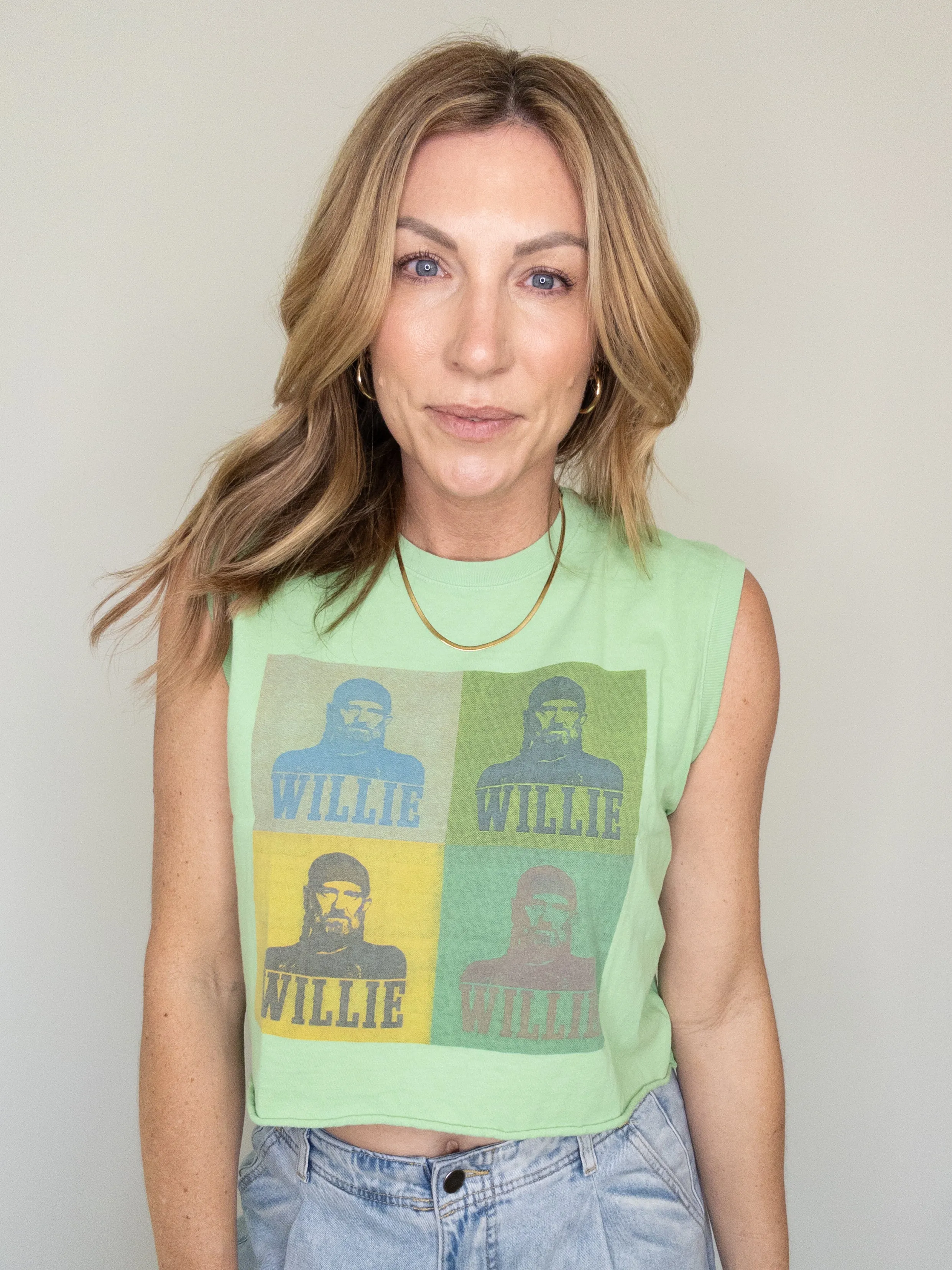 Willie Nelson Pop Art Tank