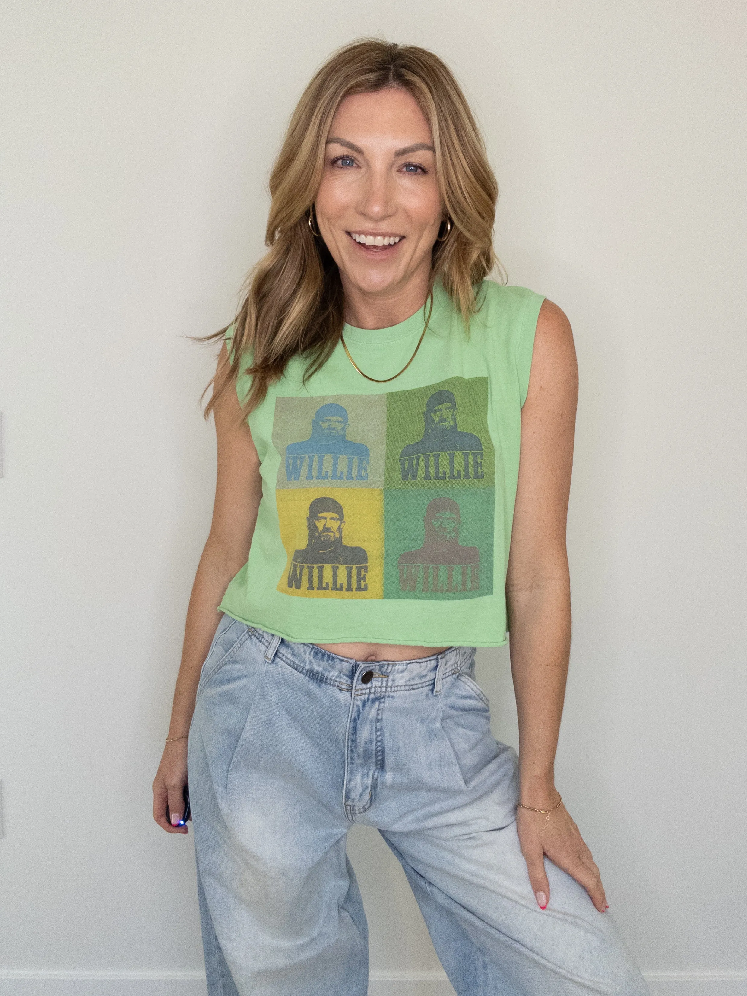 Willie Nelson Pop Art Tank