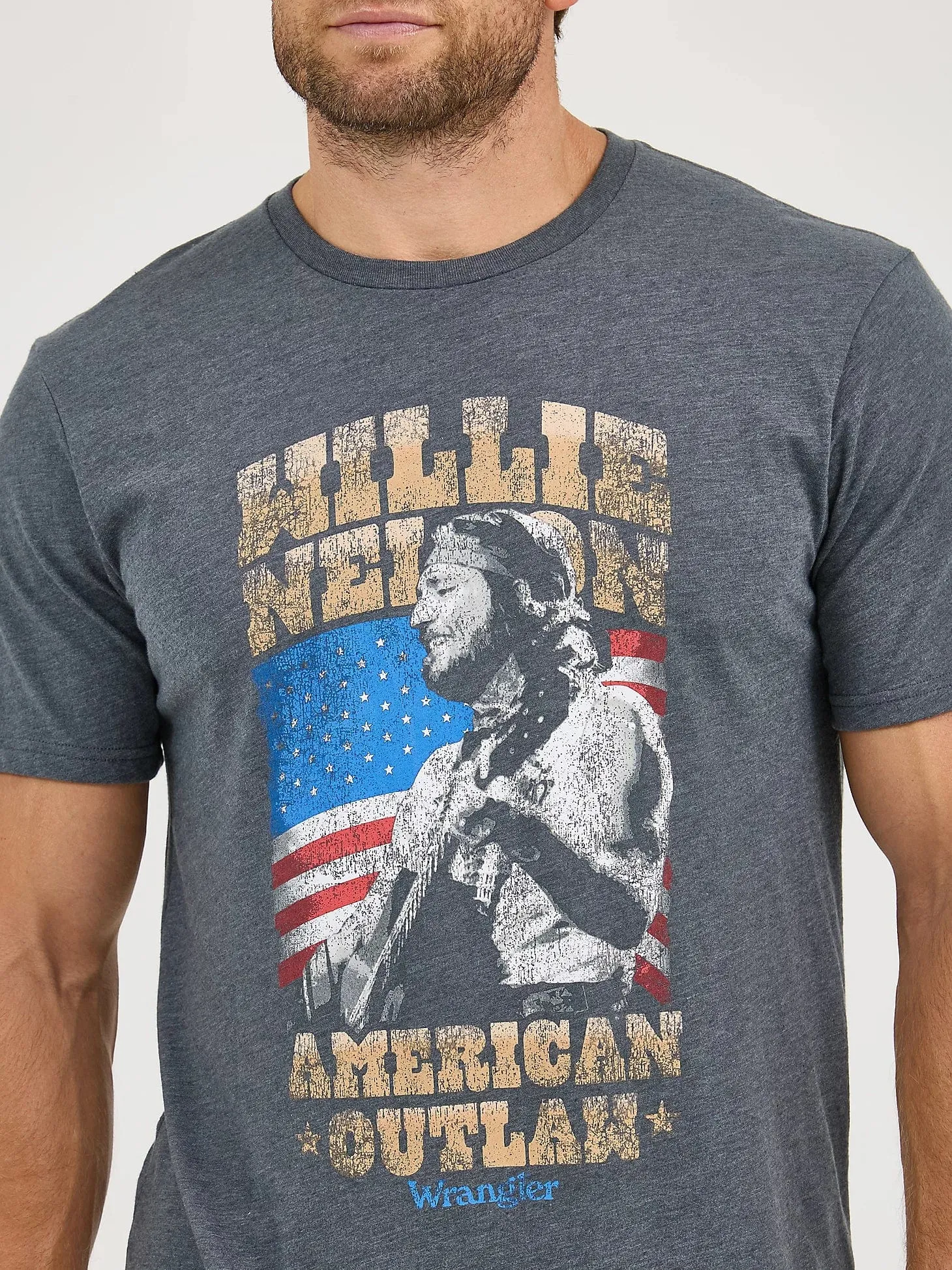 WILLIE NELSON WRANGLER GRAPHIC TEE