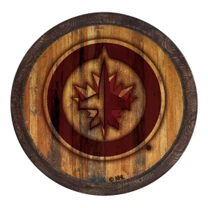 Winnipeg Jets: Branded "Faux" Barrel Top Sign