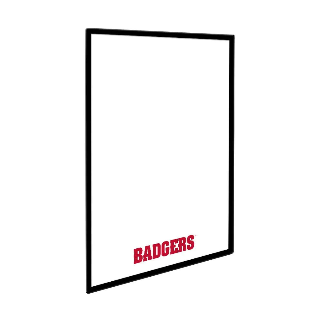 Wisconsin Badgers: Framed Dry Erase Board